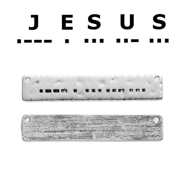 Jesus Necklace Silver