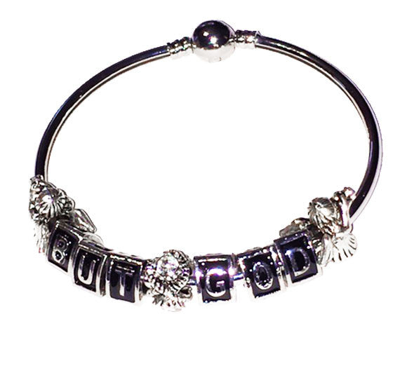 But God Charm Bangle