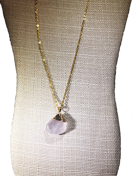 Celestial Crystal Quartz Necklace