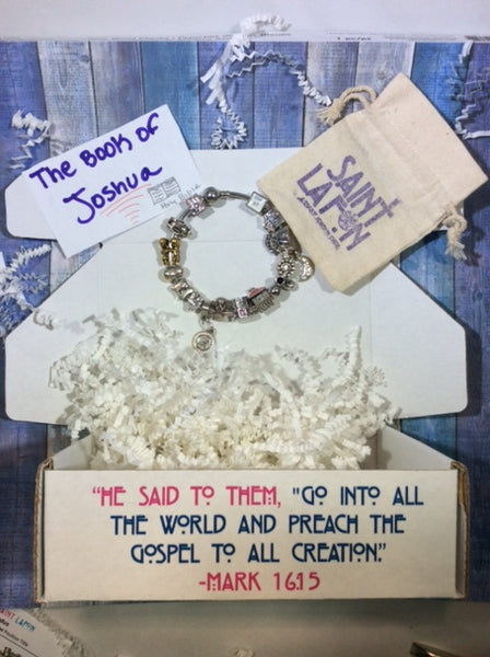 The Book of Joshua Charm Bracelet