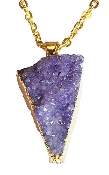 Prism Druzy Necklace