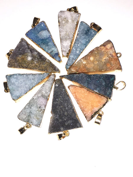 Prism Druzy Necklace