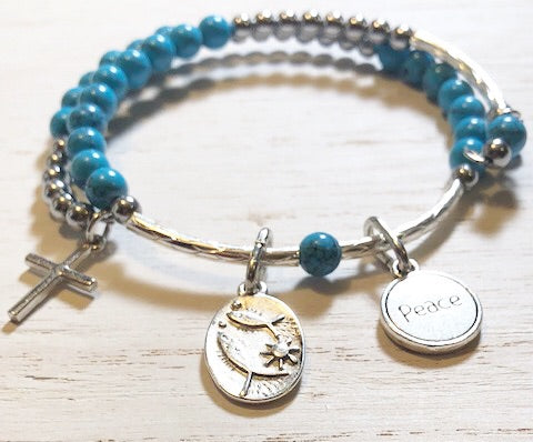 Peace Memory Bracelet