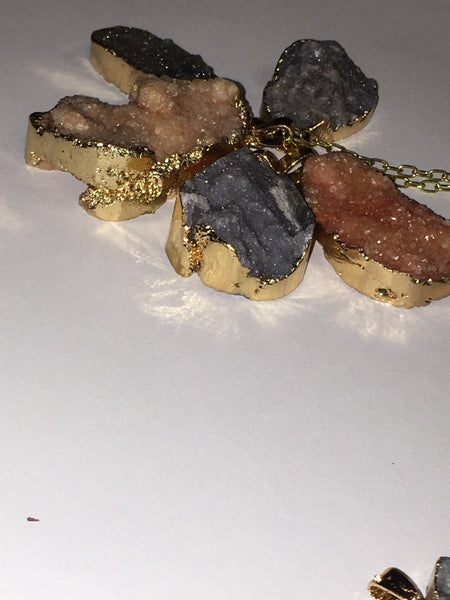 Cloud Druzy Necklaces