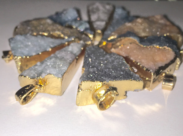 Prism Druzy Necklace