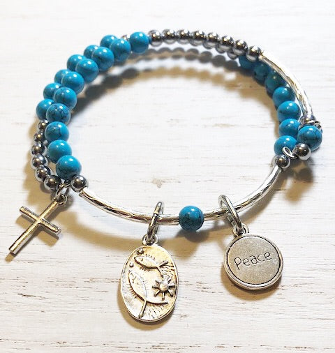 Peace Memory Bracelet