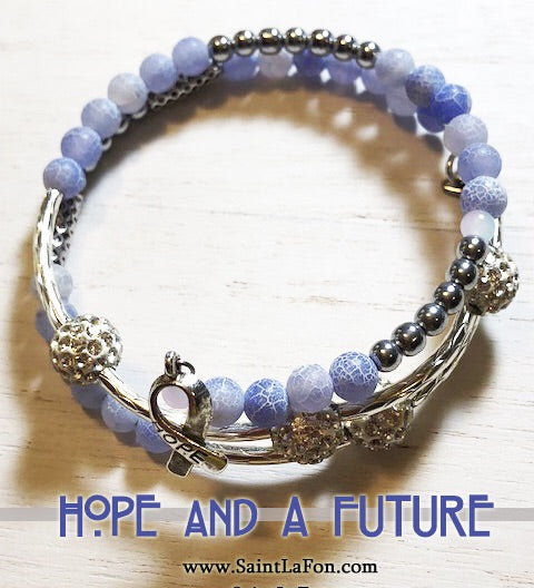 Hope And A Future Memory Bracelet