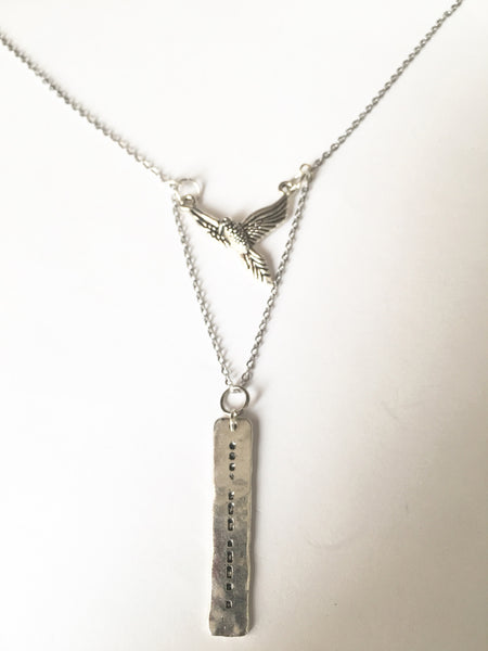 Silver Hope Necklace