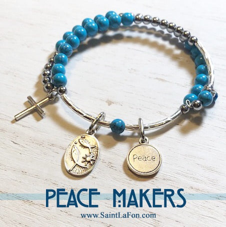 Peace Memory Bracelet